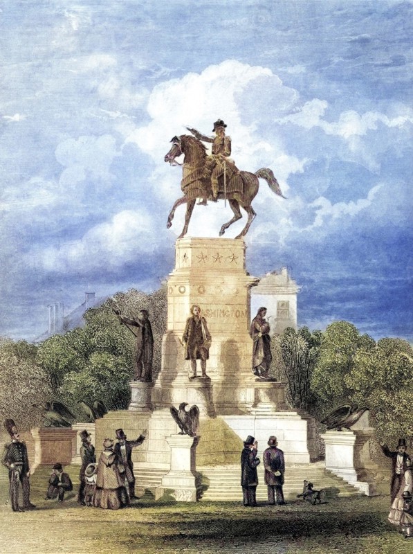 Washington-Denkmal in Richmond Virginia.