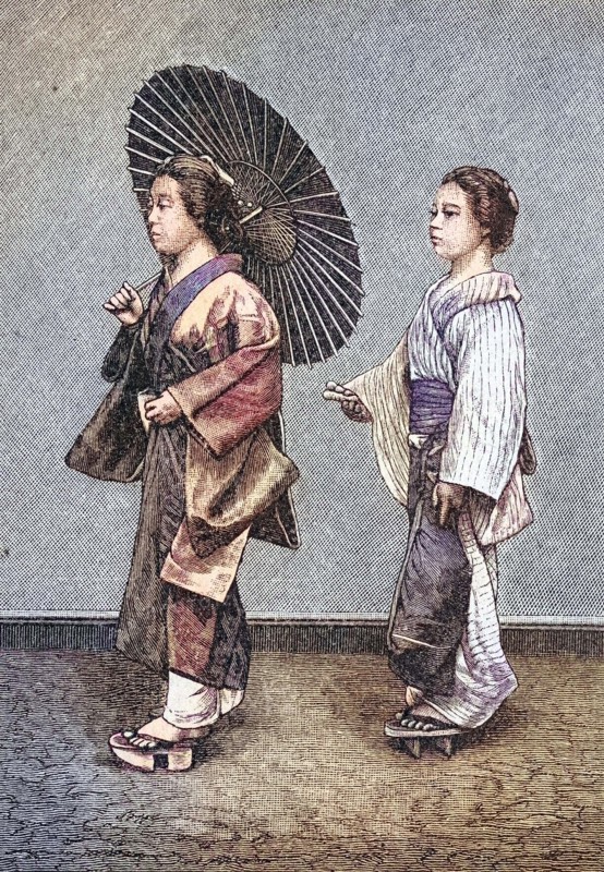 Japanese female life.