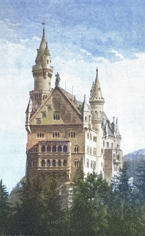 Neuschwanstein Castle.