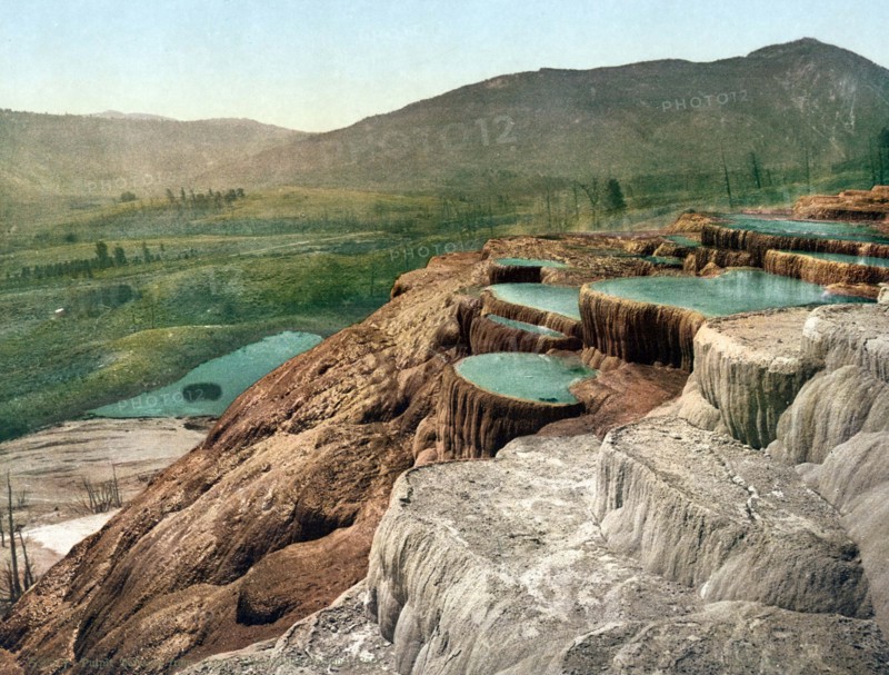 Pulpit Terraces from above.