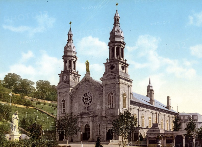 Basilica of Sainte-Anne-de-Beaupre.