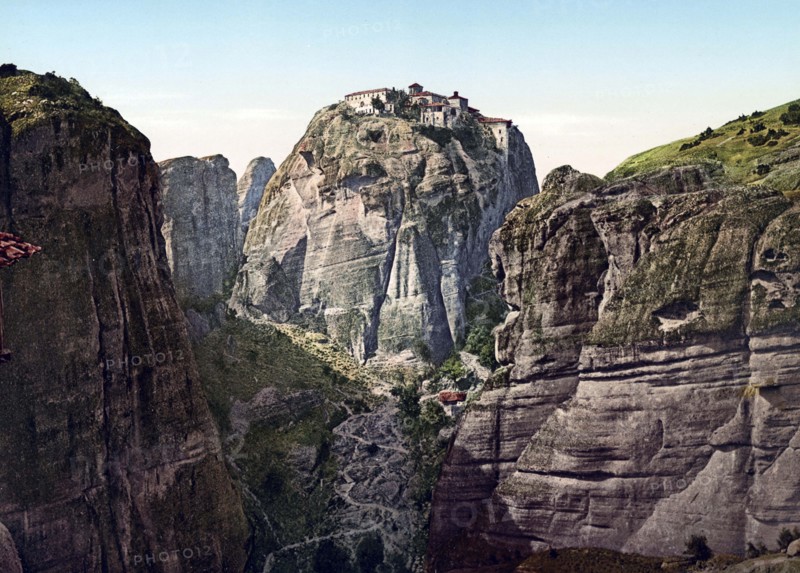 The monastery of Meteora.