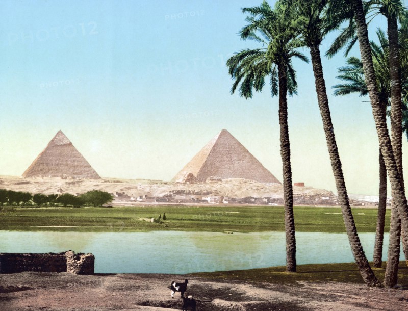 The pyramids.