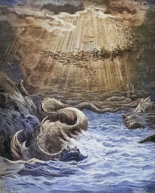 Illustration von Gustave Dore.