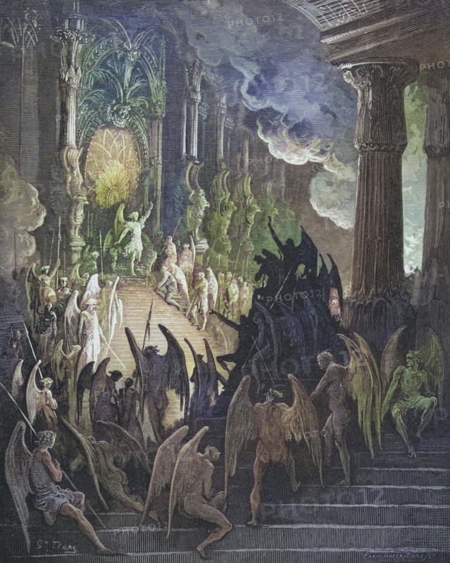 Illustration von Gustave Dore.