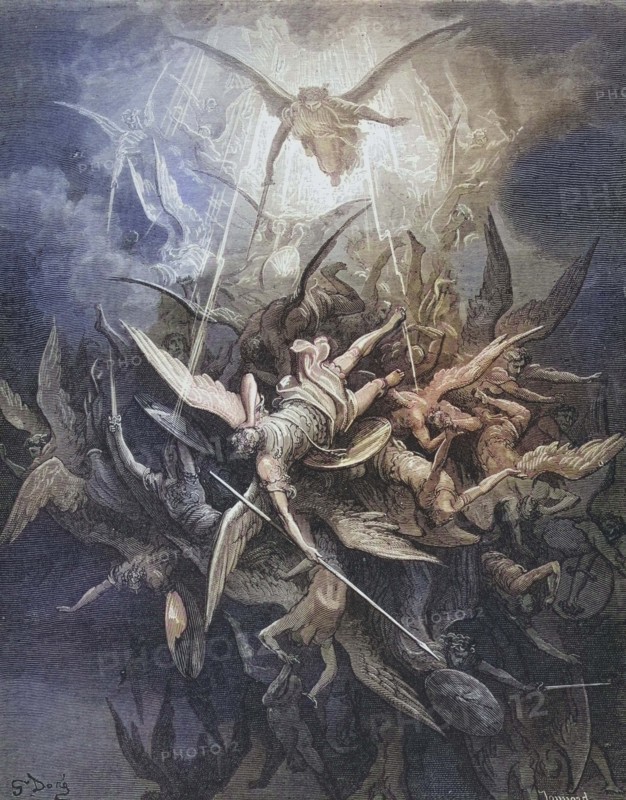 Illustration von Gustave Dore.