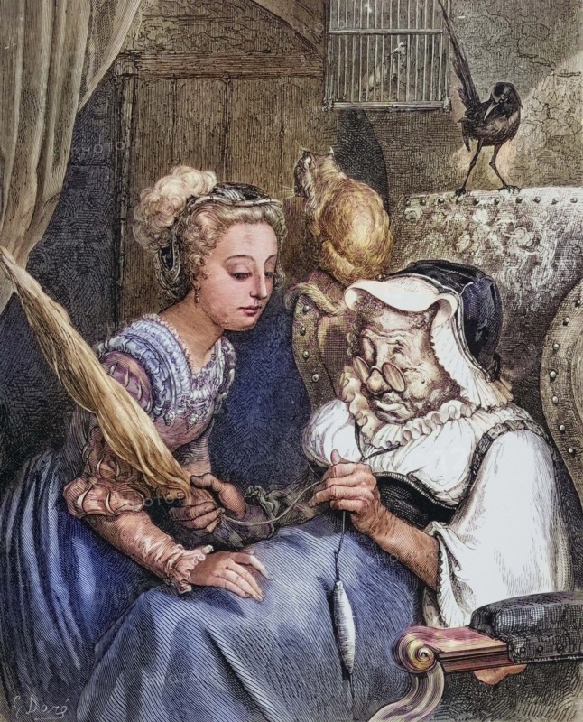 Illustration von Gustave Dore.