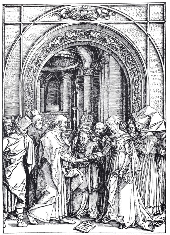 From the life of the virgin.