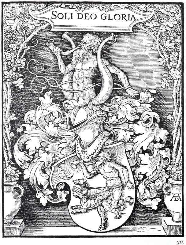 The coat of Arms of Johann Tscherte.