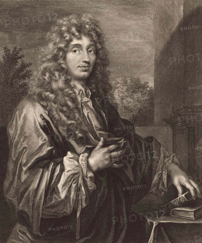 Portrait of Christiaan Huygens