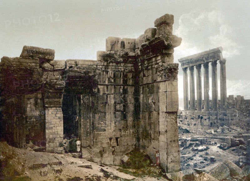 View of two temples