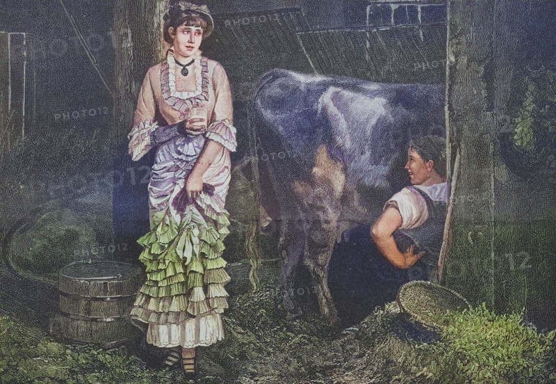 The first day of the milk cure