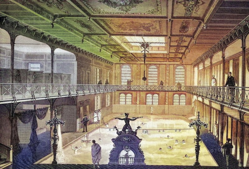 The new swimming pool in Stuttgart