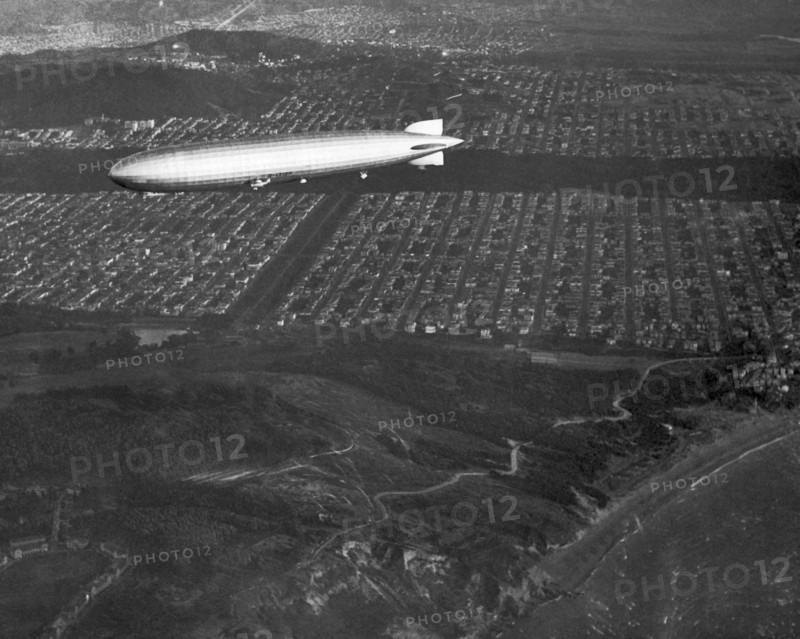 Graf Zeppelin Over San Francisco