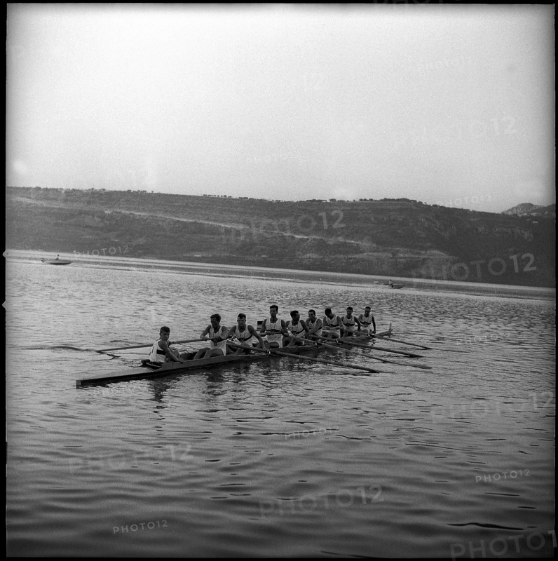 Olympic Games Rome 1960: The German Eight.