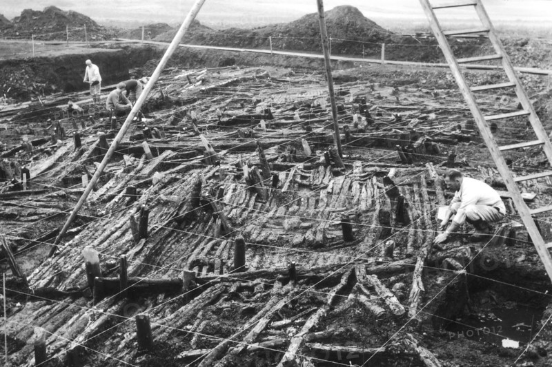 Excavation near Thayingen.