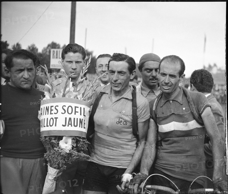 Tour de France winner Fausto Coppi 1952.