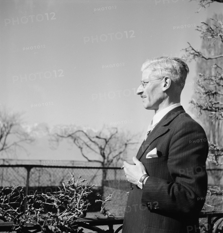 Former chancellor Dr. Kurt Schuschnigg, 1946.