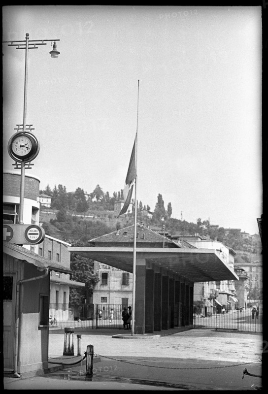 WW 2: border in Chiasso, 1943.