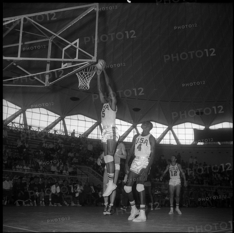 Olympic Games Rome 1960: Olympic champion USA vs Yugoslavia.