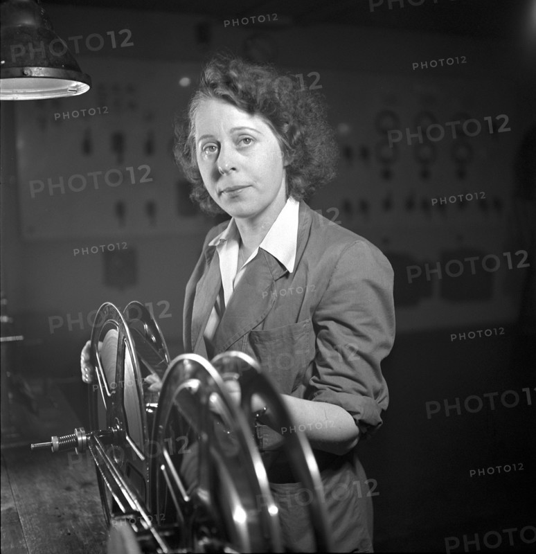 Adele Ramjouv© first projectionist of Switzerland.