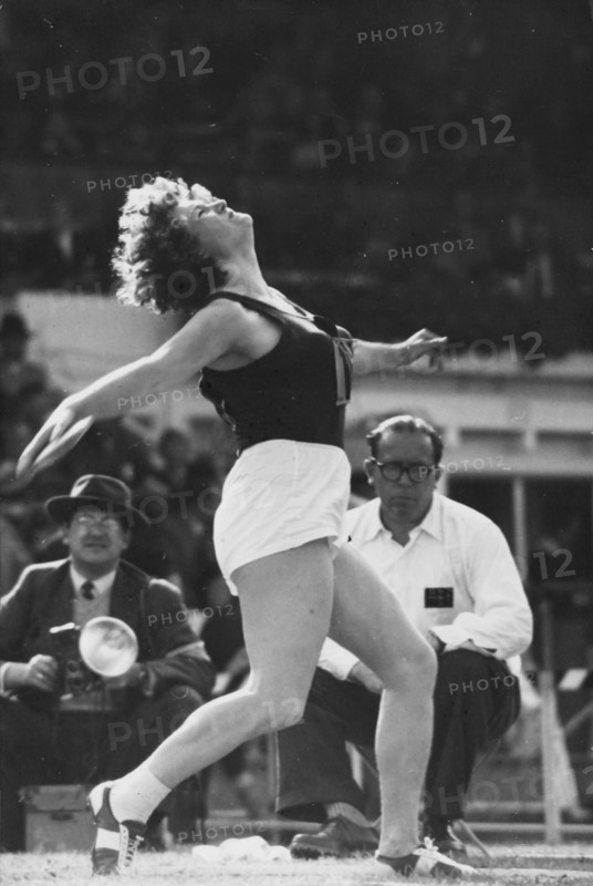 EC Berne 1954, finals discus: champion Nina Ponomareva with 48.02m.