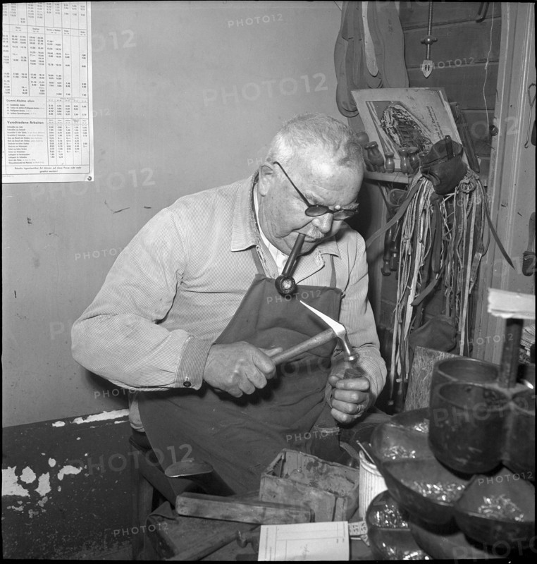 shoemaker around 1950.