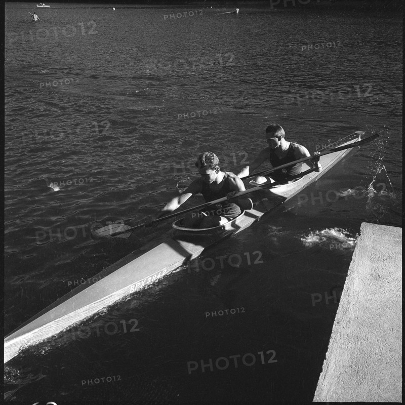 Olympic Games Rome 1960: György Mészáros, András Szente.