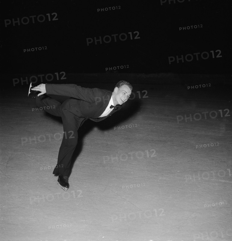 Figure skating ECH 1951 Zurich: Helmut Seibt, 1951.