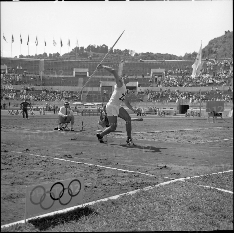 Olympic Games Rome 1960: Urs von Wartburg.