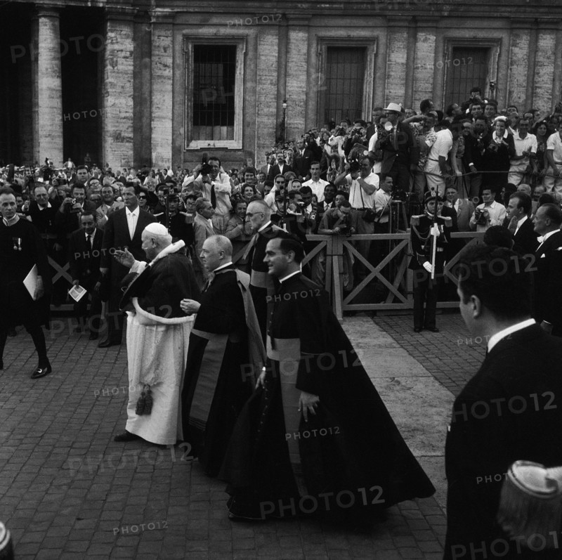 Olympic Games Rome 1960: Pope audience for the athletes.
