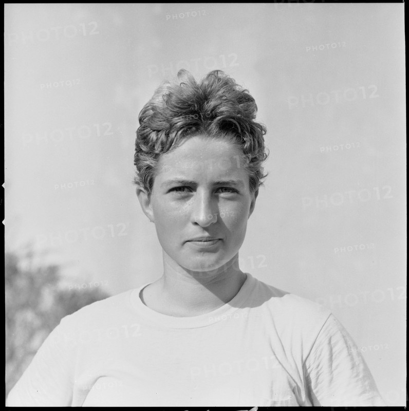 Thv©rv®se Obrecht, Swiss racing skier.