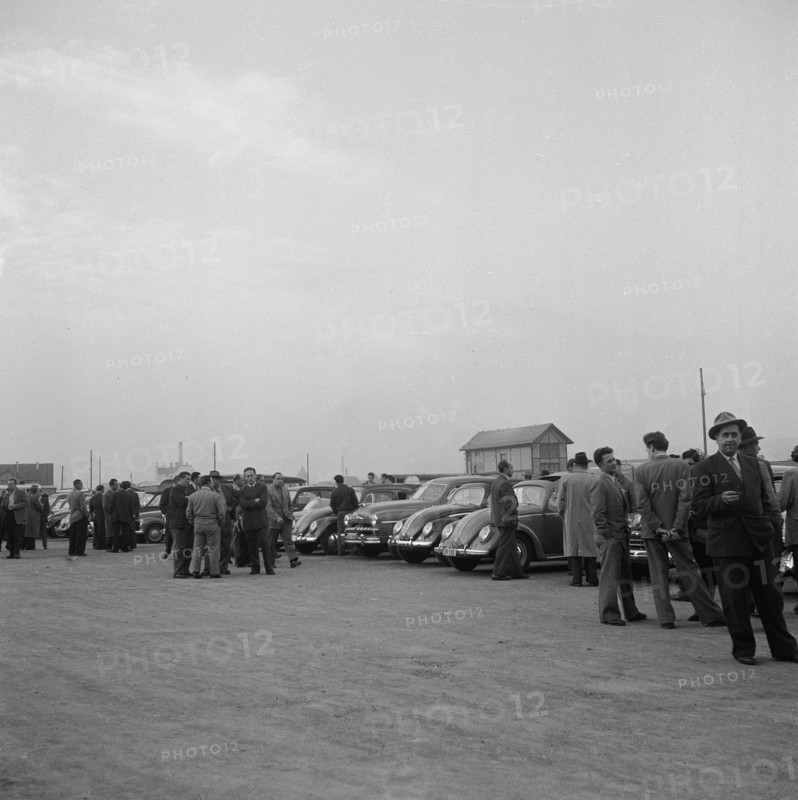 Car Market in Zurich, 1957.