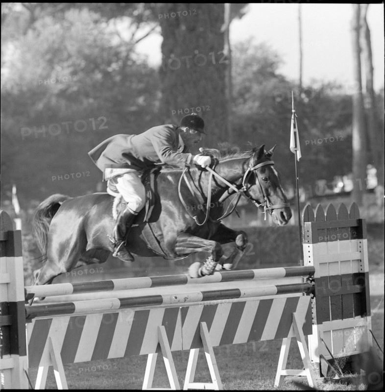 Olympic Games Rome 1960: Anton Bühler and Gay Spark.