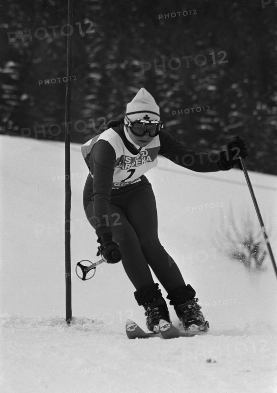 Betsy Clifford, Alpine World Ski Championships, Val Gardena 1970.