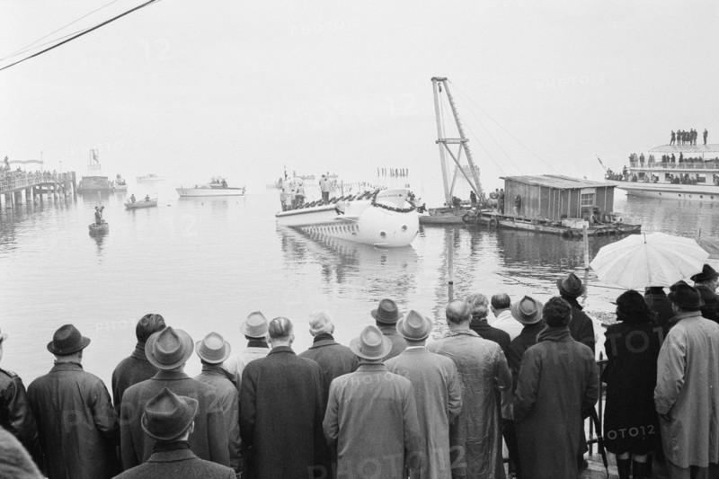 Launch of Mesoscaph for Expo 1964.