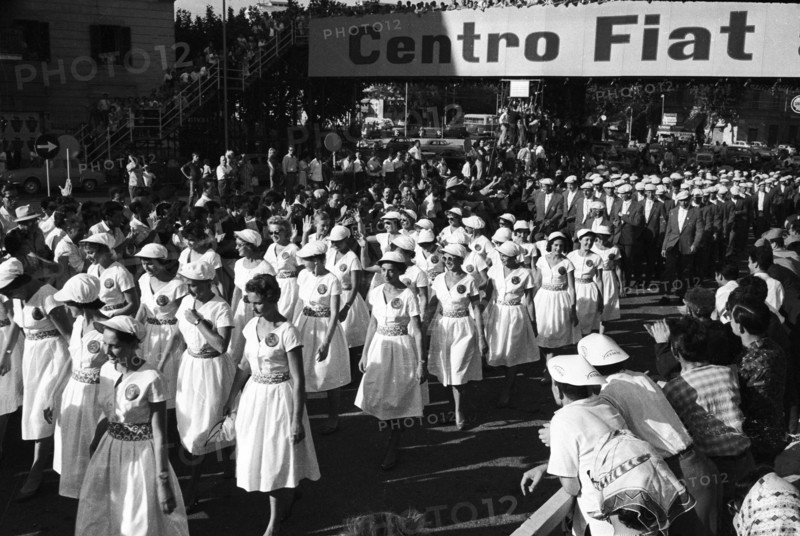 Rome 1960: Opening ceremony, entering of the Russian team.