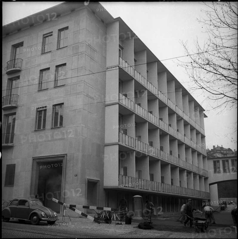 Chemistry building, ETH Zurich around 1955.