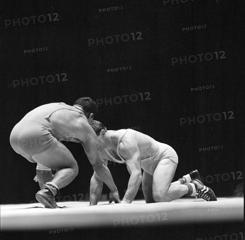 Olympic Games Rome 1960: Holzherr gegen Ferreras.