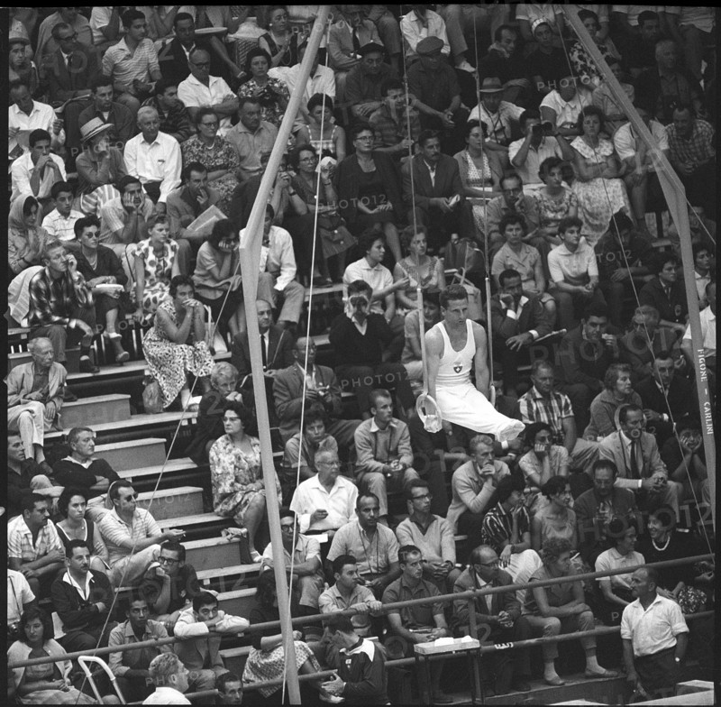 Olympic Games Rome 1960: Hans Schwarzentruber.
