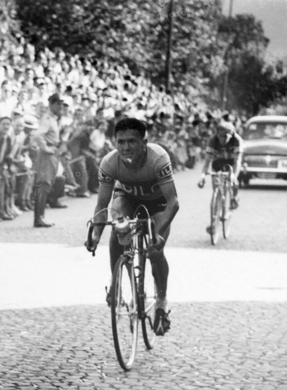 Swiss championship 1952: Winner Gottfried Weilenmann.