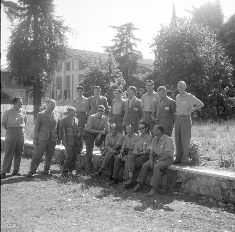 Rome 1960: The Ovomaltine team.
