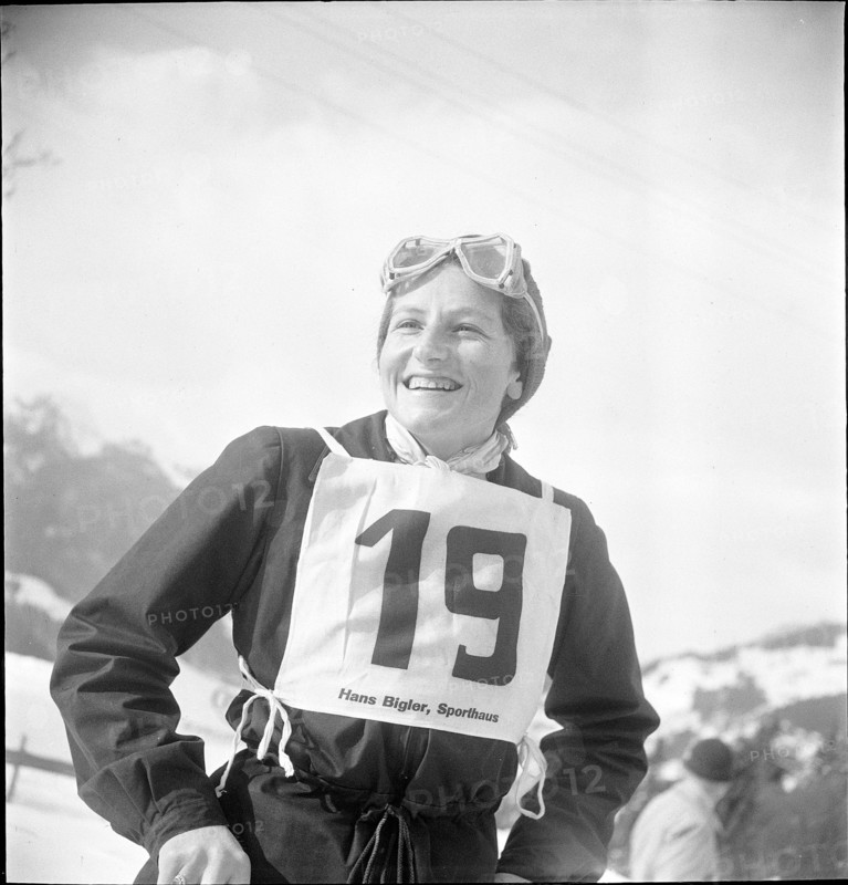 Lina Mittner-Simmen, around 1946