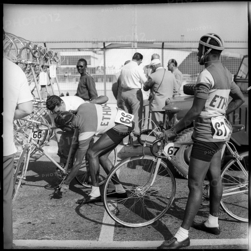 Olympic Games Rome 1960: Team time trial; team Ethiopia.