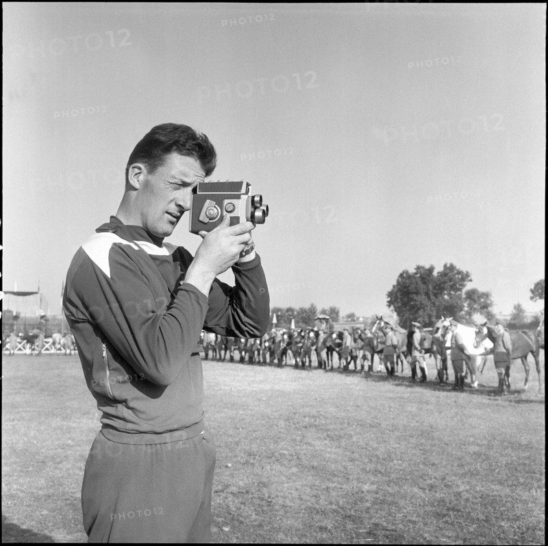 Olympic Games Rome 1960: The Modern Pentathlete Erhard Minder.