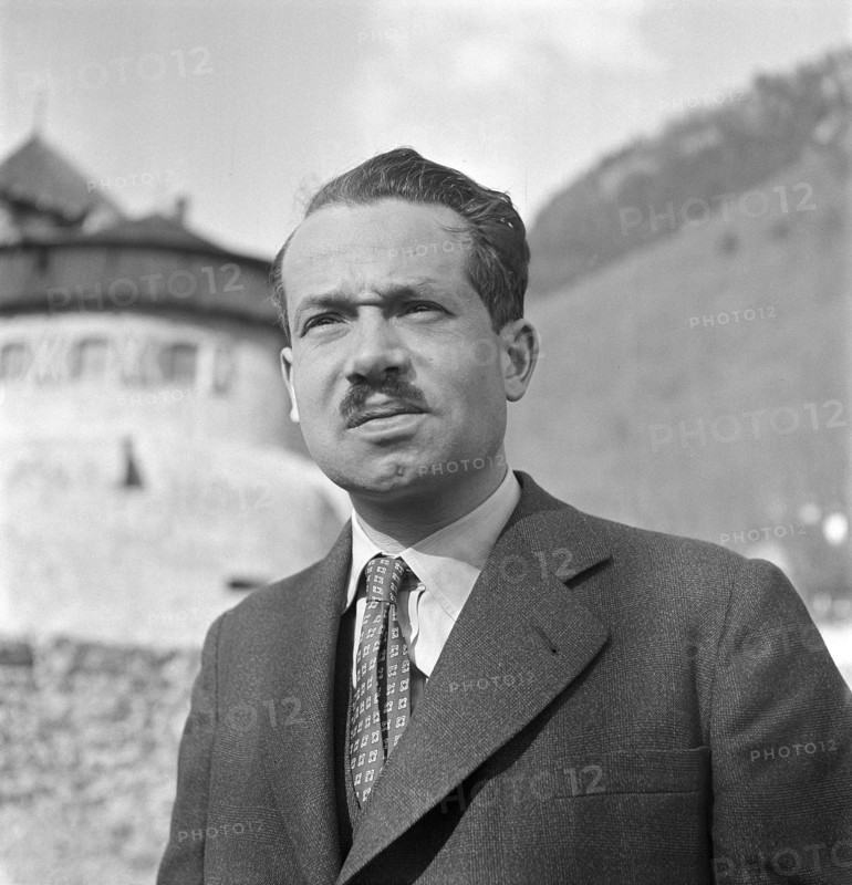 Prince Franz Josef of Liechtenstein around the forties.