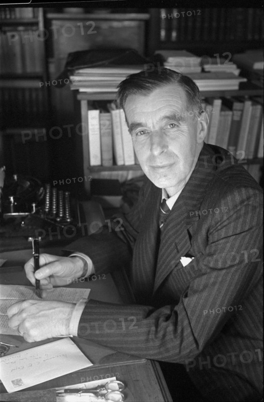Charly Clerc, Professor of French literature, around 1950 .