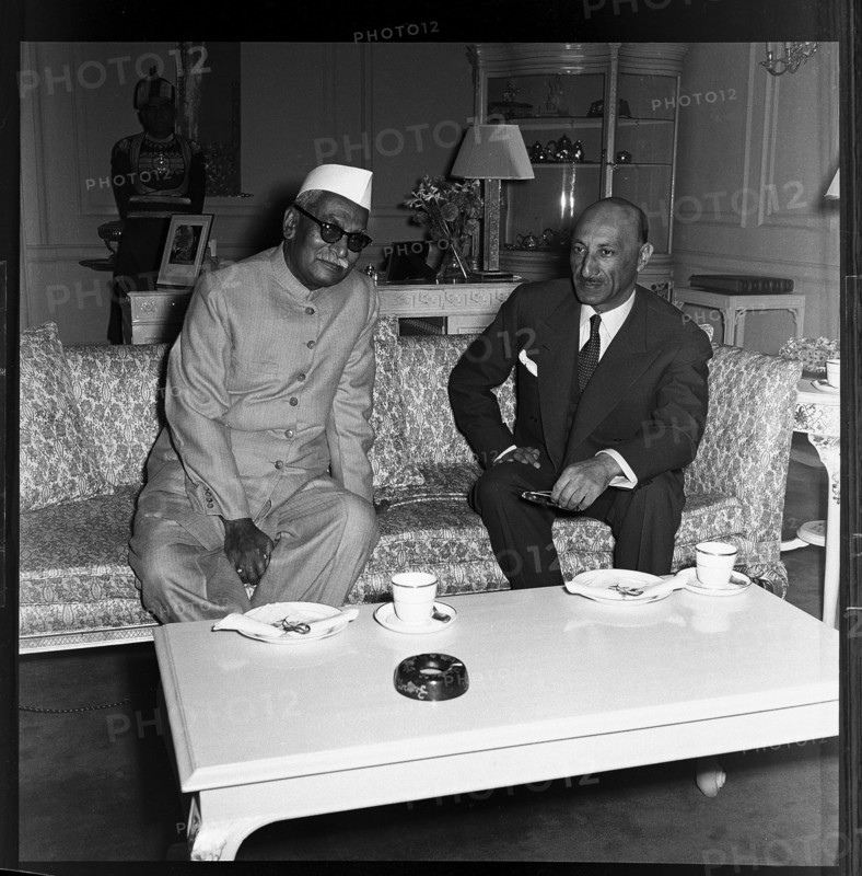 Rajendra Prasad and King Mohammad Zahir Shah, 1958.