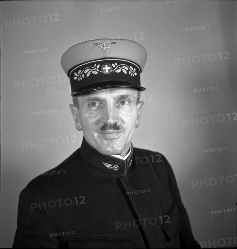 Station manager Zurich-Enge 1949