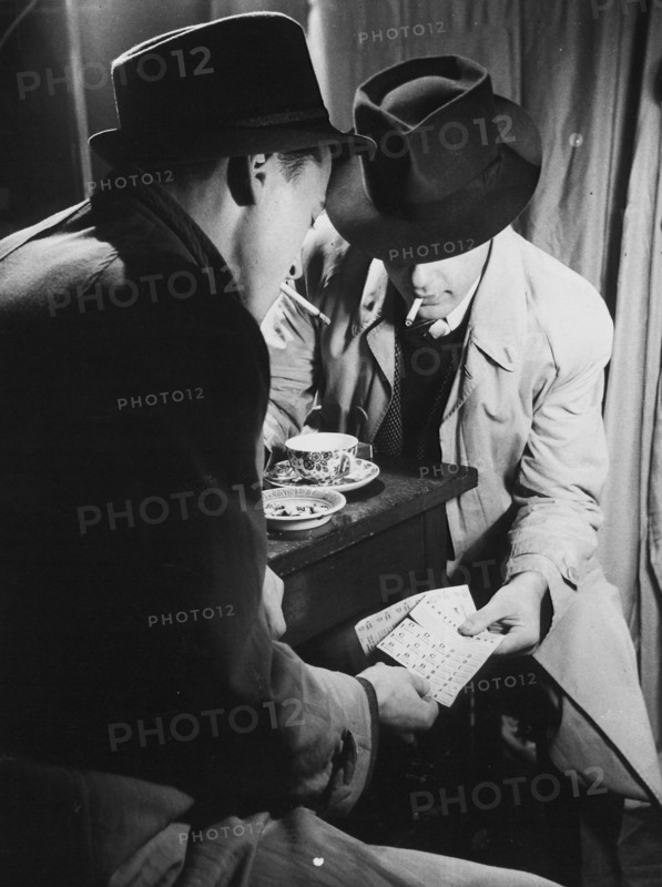 Black-marketeering of ration cards, circa in 1942 .